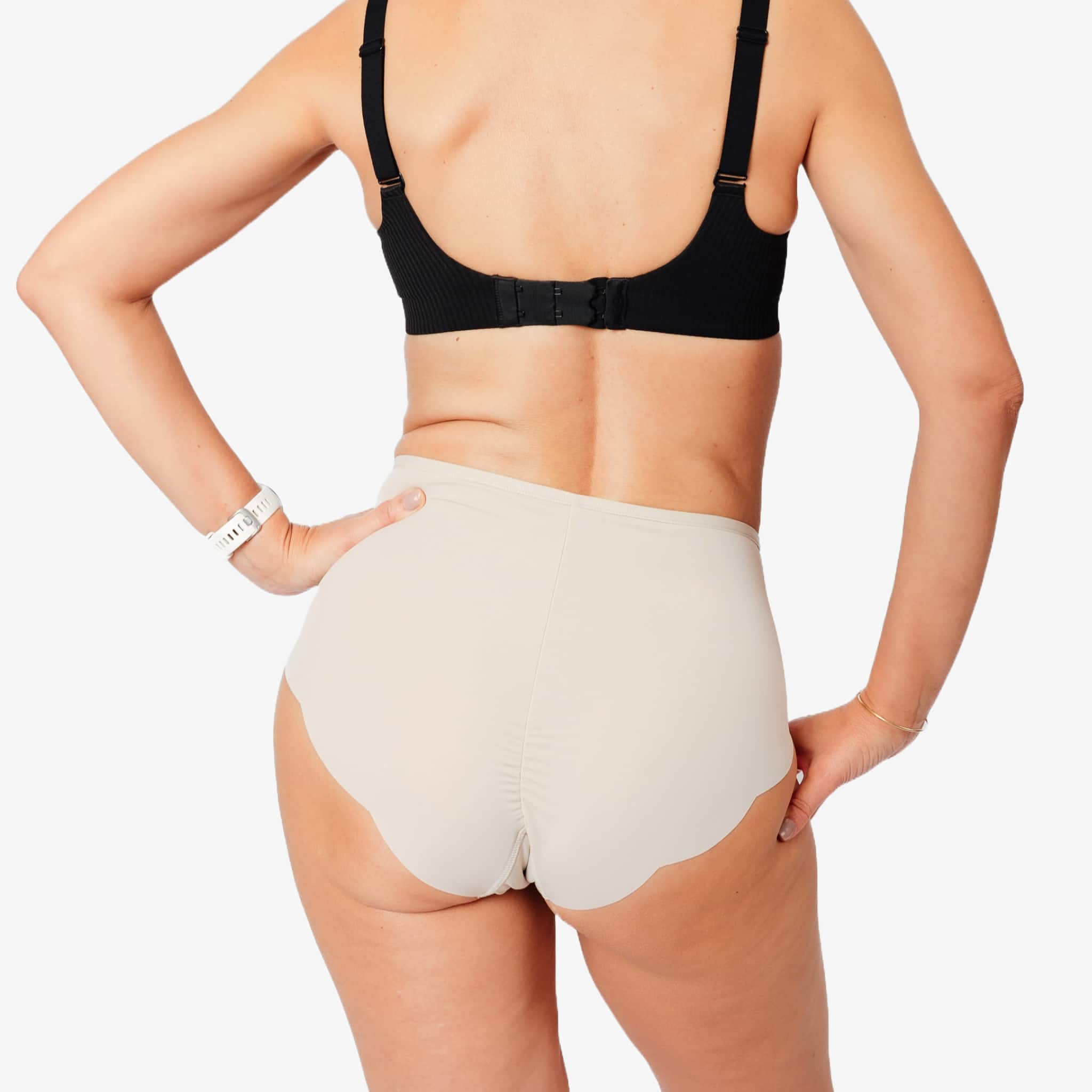 NIXI Body | Coni Sporty High Waist Cream Period Pants