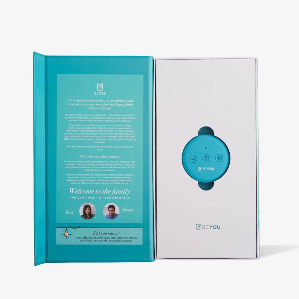 Beyou Support Visual BeYou | Period Pain Relief TENS Device – Unfabled