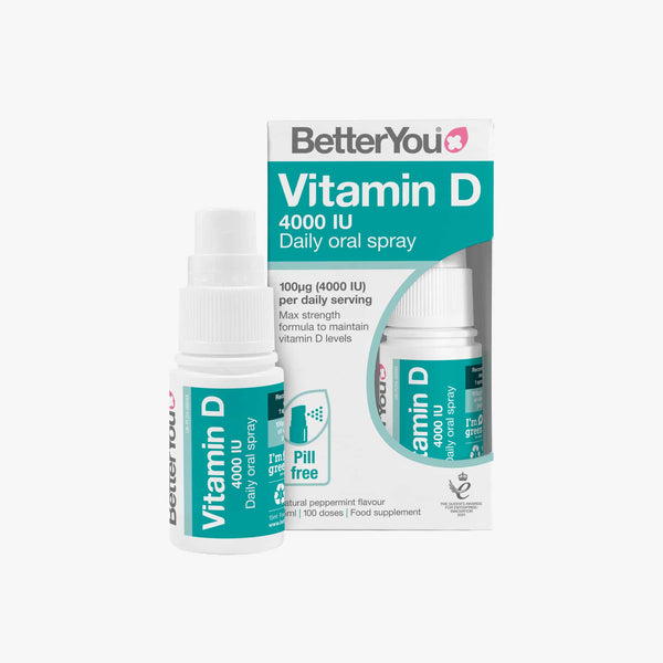 BetterYou | Vitamin D4000 IU Oral Spray - 15ml
