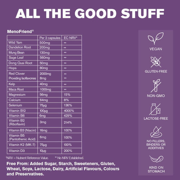 DR.VEGAN | MenoFriend Menopause Support - 60 Capsules