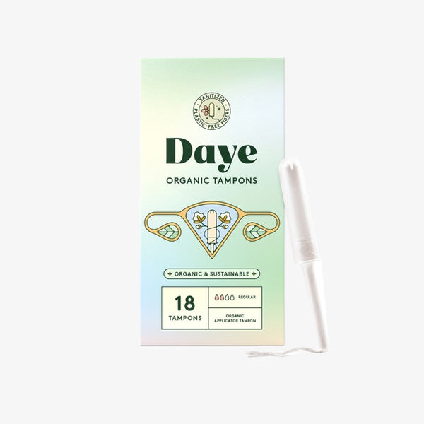 Daye | Regular Organic Tampons - 18 Pack