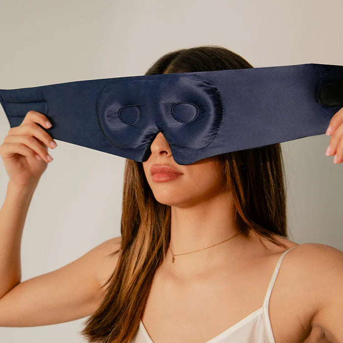 Drowsy | Midnight Blue - Eyelash Protecting Mask – Unfabled