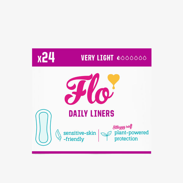 Flo | Bamboo Daily Liners - Wrapped 24 pack