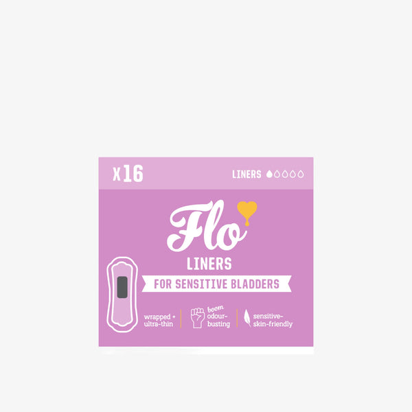 Flo | Bamboo Liners for Sensitive Bladder - Pack of 16