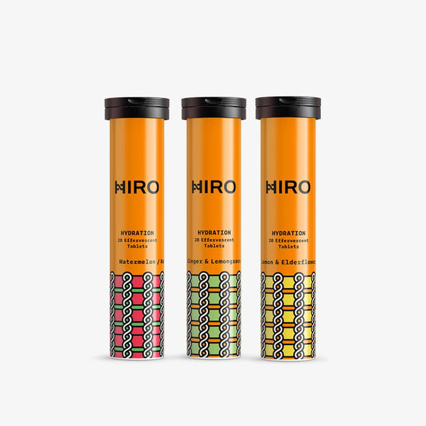 HIRO | Hydration - Multi-Flavour Triple Pack - 30 Servings