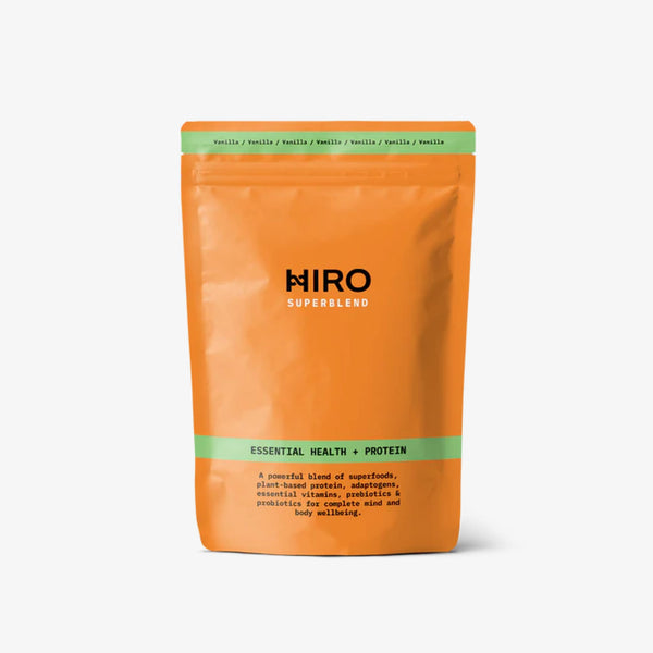 HIRO | Essential Health + Protein Daily Greens 500g - Vanilla Flavour