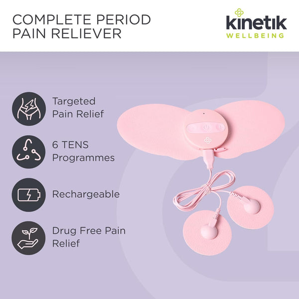 Kinetik Wellbeing | Complete TENS Machine for Period Cramps WW-300