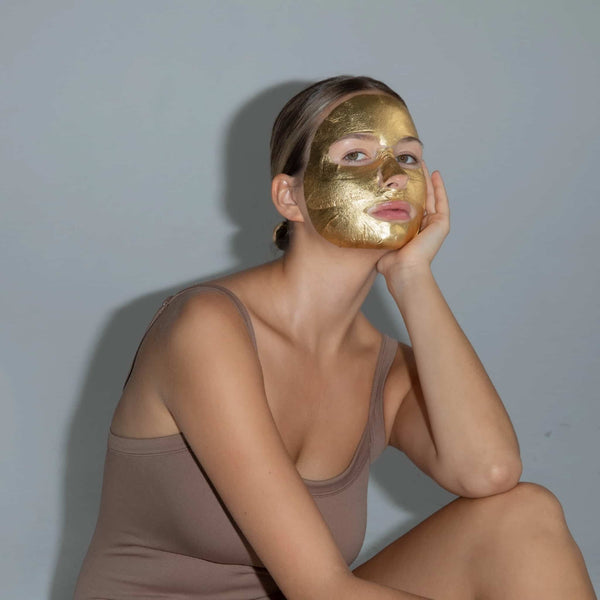 LAPCOS | 24K Gold Foil Premium Hydra Collagen Face Mask - Single