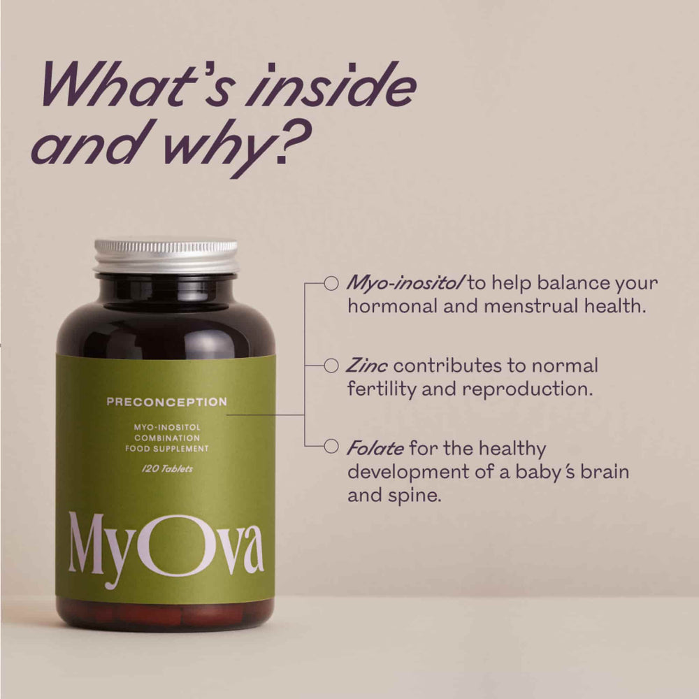 Ova Preconcepotion MyOva | Preconception - 120 Tablets – Unfabled