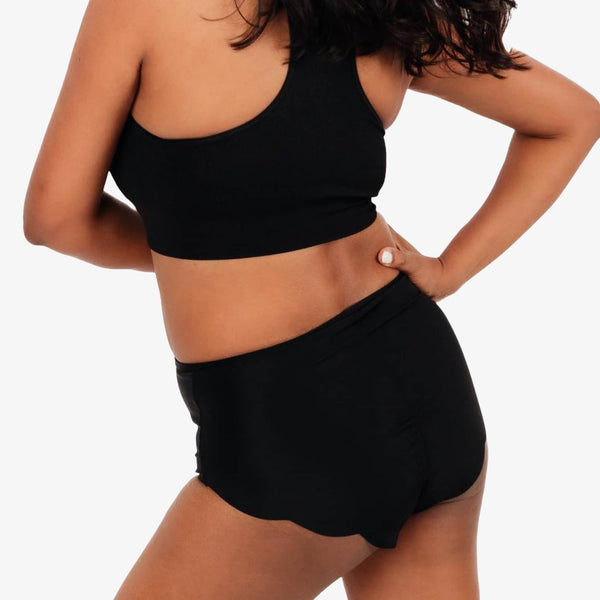 NIXI Body | Coni Sporty High Waist Black Period Pants