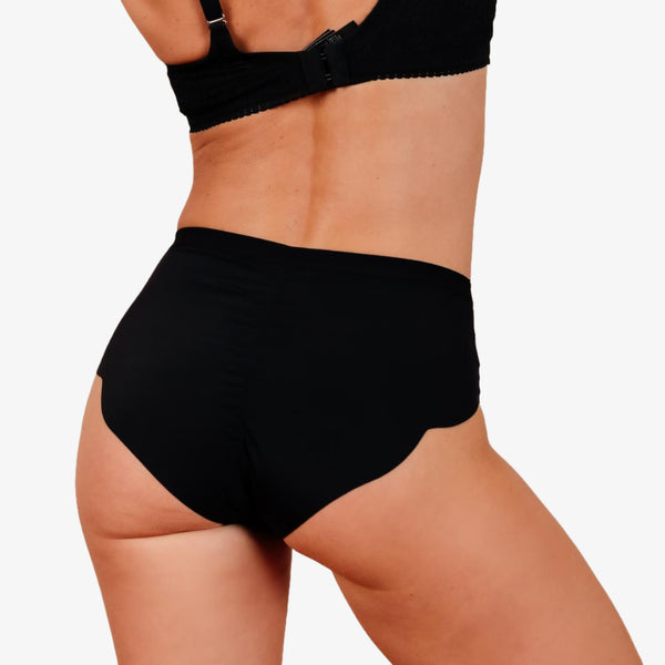 NIXI Body | Susie Sporty Hip Hugger Black Period Pants