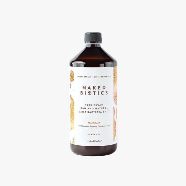 Naked Biotics | Maintain - Daily Bacteria Shot with Probiotics