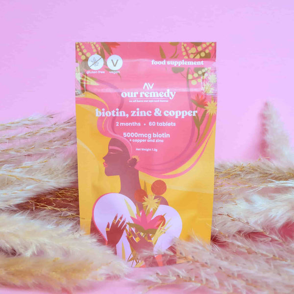 Our Remedy | Vegan Biotin - 60 Capsules