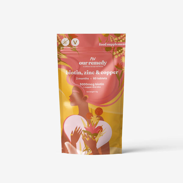 Our Remedy | Vegan Biotin - 60 Capsules