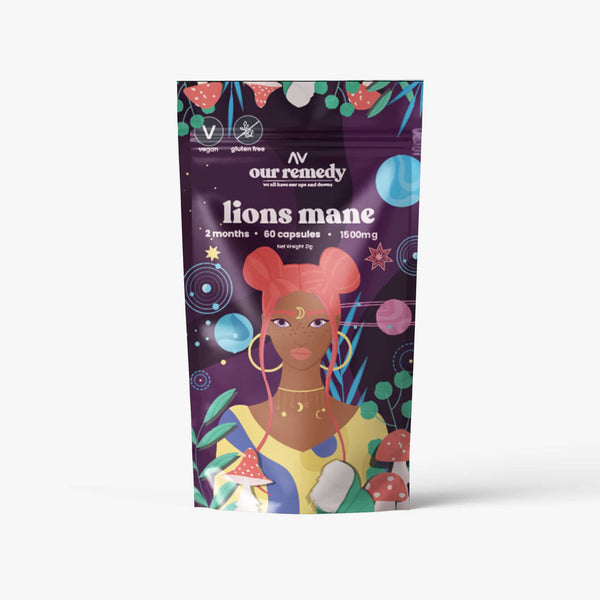 Our Remedy | Lion's Mane - 60 Capsules (1500mg)