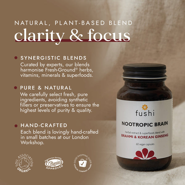 Nootropic Brain Blend | Ayurveda | Fushi