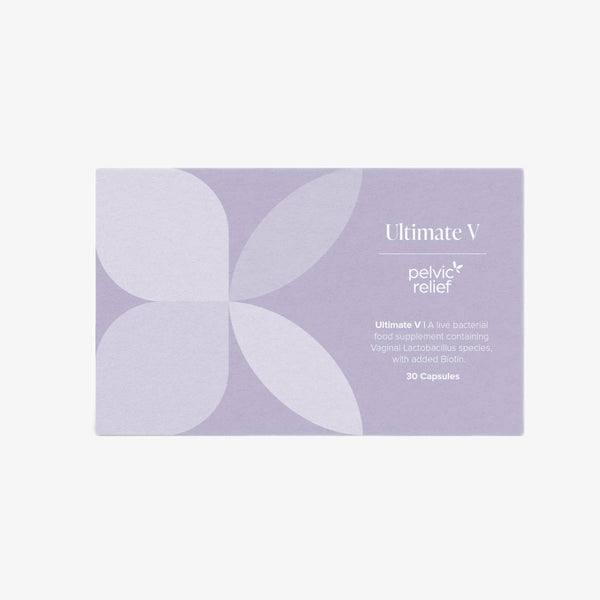 VJJ Health | Ultimate V Probiotics for Vaginal Health - 30 Capsules