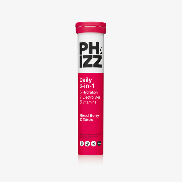 Phizz | Mixed Berry Effervescent Hydration Tablets - 20 Tablets
