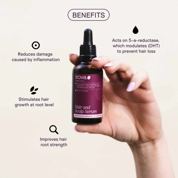 SOVA | Hair and Scalp Serum for Growth Support - 50ml