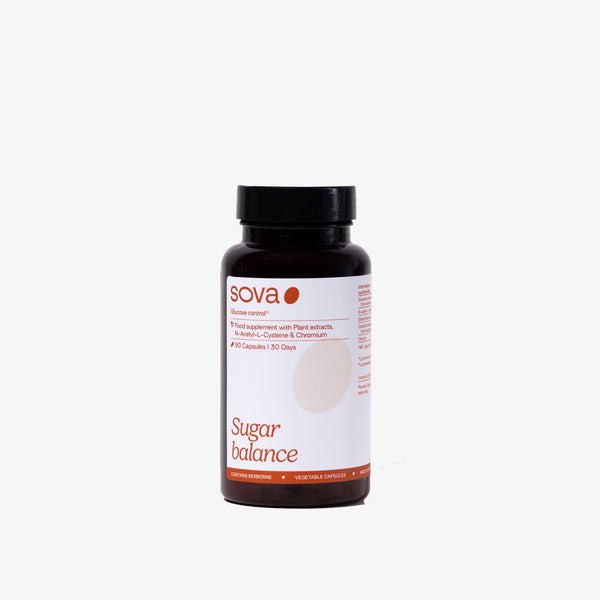 SOVA | Sugar Balance - Metabolism & Blood Sugar Control - 90 Capsules