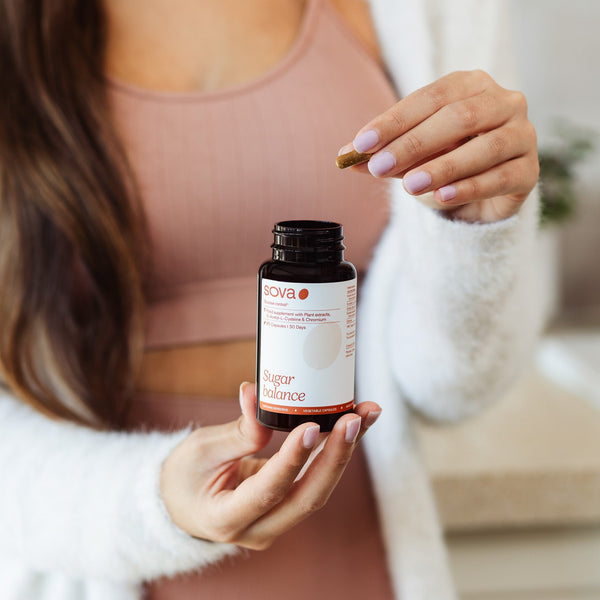 SOVA | Sugar Balance - Metabolism & Blood Sugar Control - 90 Capsules