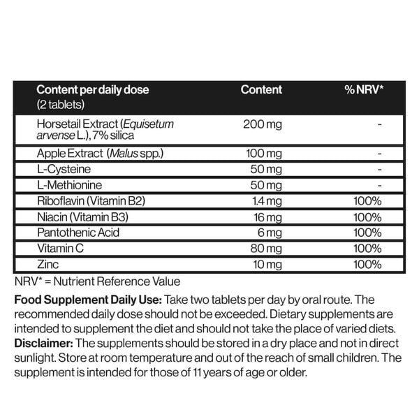 Scandinavian Biolabs | Hair Nutrient Tablets - 60 Capsules