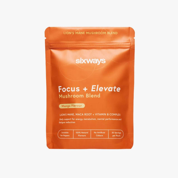 Sixways | Focus & Elevate Mushroom Blend - 30 Servings