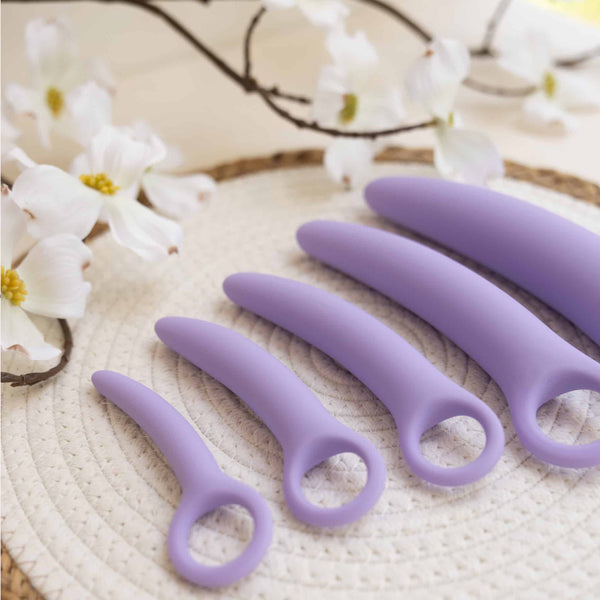 The Natural Love Company | Wisteria - Dilator Training Set Made from Soft Silicone