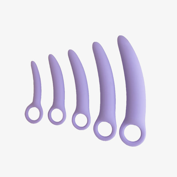 The Natural Love Company | Wisteria - Dilator Training Set Made from Soft Silicone