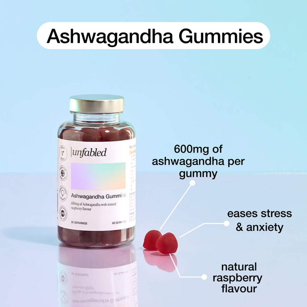 Unfabled | Ashwagandha Gummies - 60 Gummies