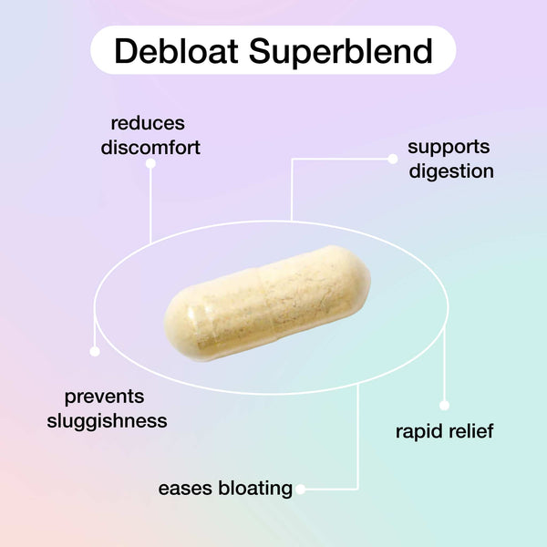 Unfabled | Debloat Superblend - 90 Capsules