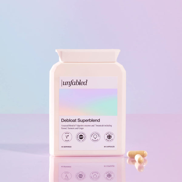 Unfabled | Debloat Superblend - 90 Capsules