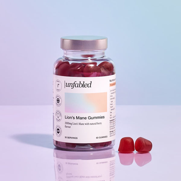 Unfabled | Lion's Mane Gummies - 60 Gummies