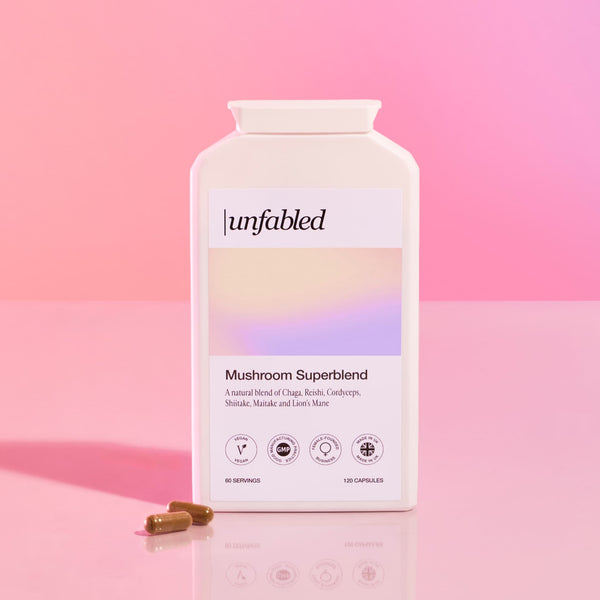 Unfabled | Mushroom Superblend - 120 Capsules