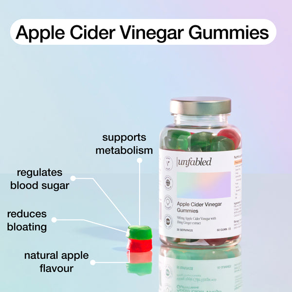 Unfabled | Apple Cider Vinegar Gummies - 60 Gummies