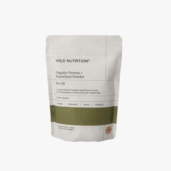 Wild Nutrition | Organic Protein + Superfood Powder - 14 Servings