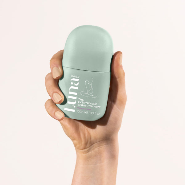 Luna Daily | The Fragrance Free Everywhere Spray-to-Wipe - 80ml
