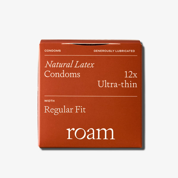 Roam | Natural Latex Condoms - 12 Pack