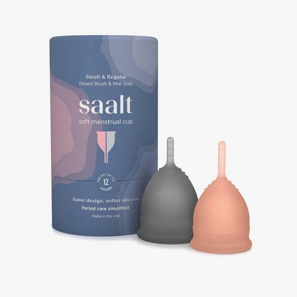 Saalt | Soft Menstrual Cup Duo Pack