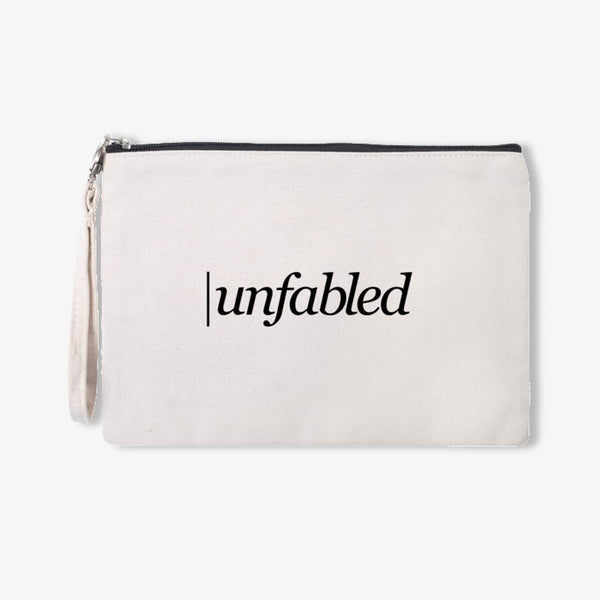Unfabled | Unfabled Logo Cotton Zip Bag