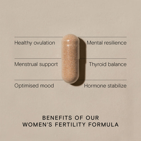 Wild Nutrition | Fertility Support for Women - 60 Capsules