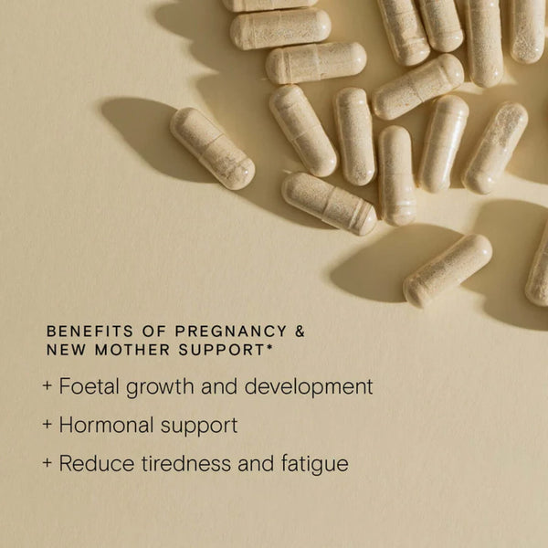 Wild Nutrition | Pregnancy + New Mother Support - 90 Capsules